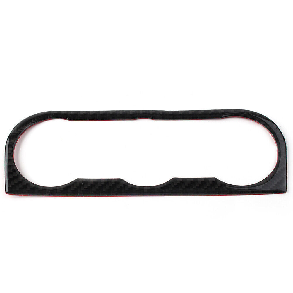 Carbon Fiber Central Console AC Switch Panel Trim For 2013-2018 for Subaru Forester