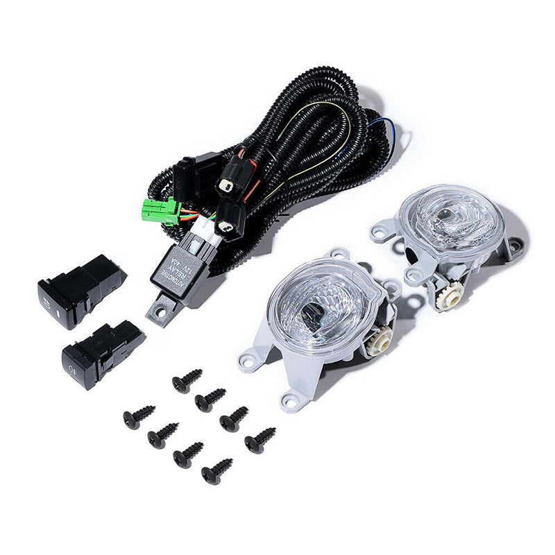 LED Fog Light With Wiring Switch Kit Assy Fit for Toyota for Corolla Hatchback 20-21