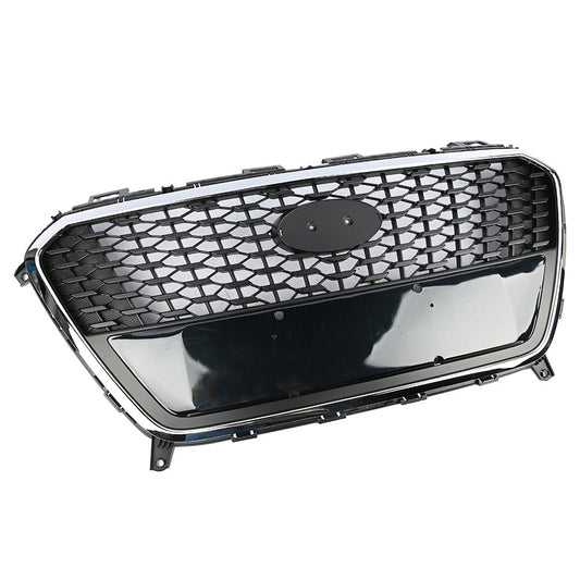 Front Bumper Grille Black Shell For 2016-2017 for Hyundai Sonata Hybrid 86350E6100