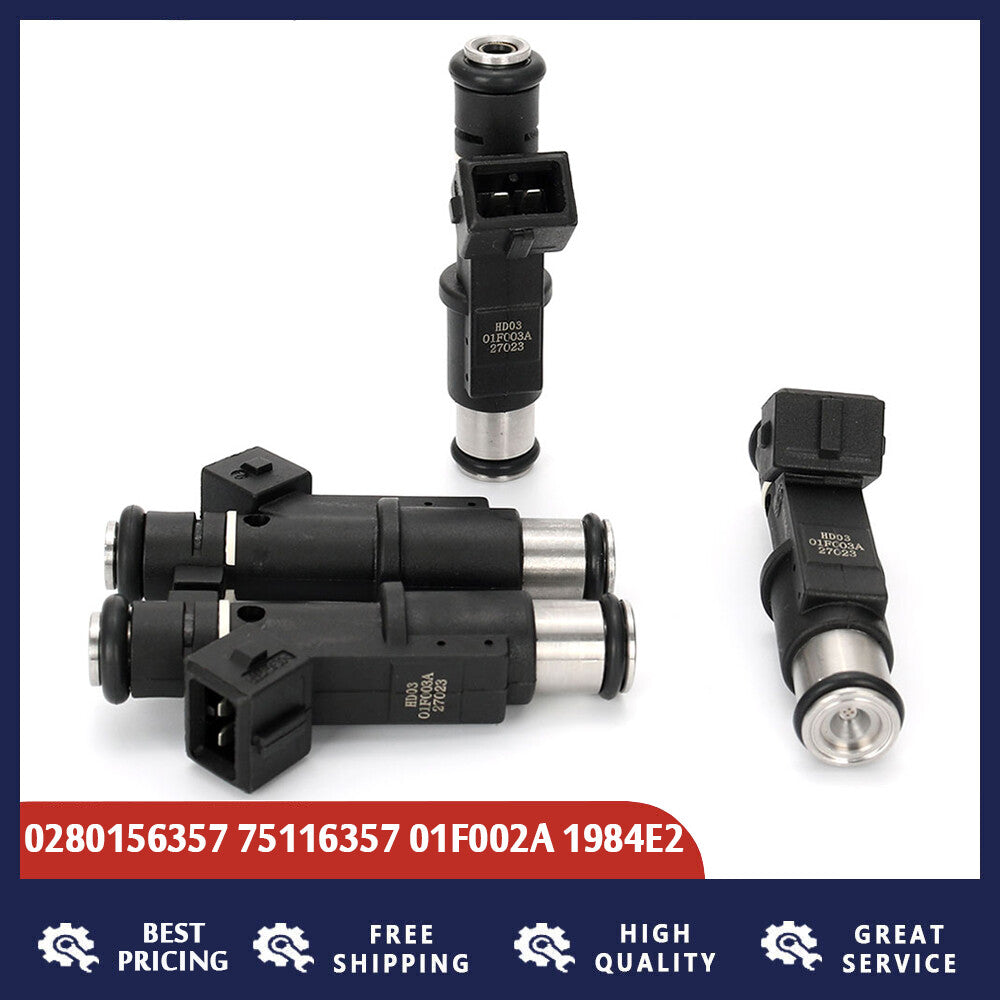4x2 needle fuel injector nozzles suitable for Citro?n for Peugeot 106, 206, 306, 307 (0280156357-)