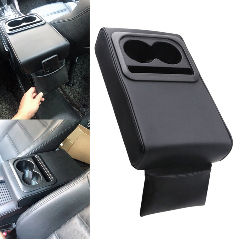US Stock Car Armrest Box Cushion, Elbow Booster, Backrest Cup Holder Parts