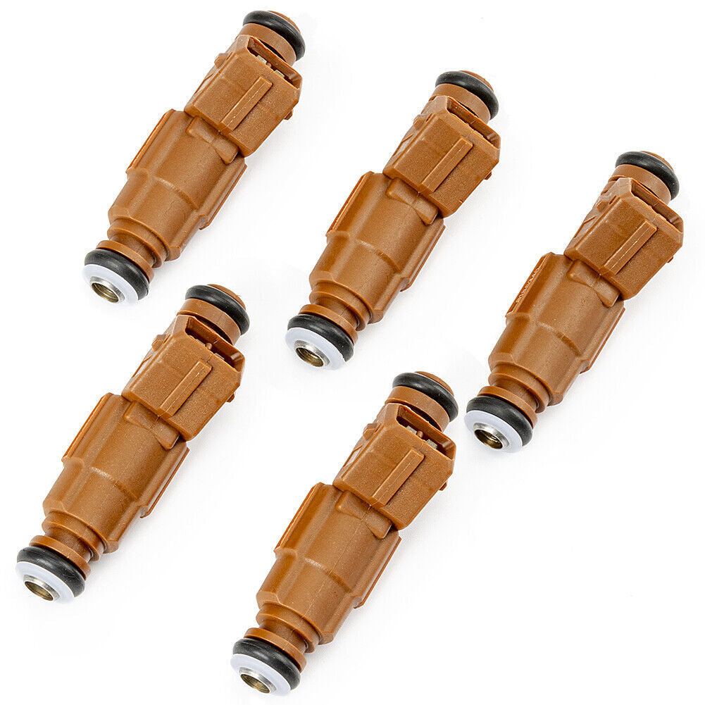 5PCS Car Petrol Fuel Injector Nozzle Fits for Volvo C70 2.3L 2.4L 0280155831