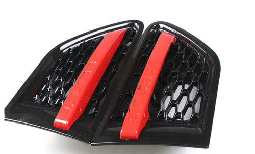 for Land Rover Range Sport 2006-2013 Black Red Front Side Door Fender Cover Trim