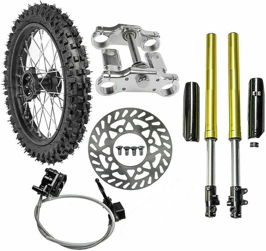 45/48mm front fork + 19-inch wheels, 70/100-19 tire grooves, SSR bicycle, 150cc/200cc, Taodao.