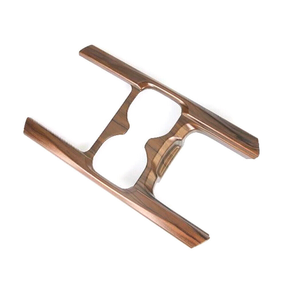 Walnut Water Cup Holder Cover Trim Frame for Honda CR-V CRV 5th 2017-19