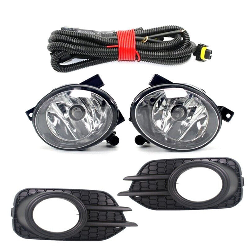for Volkswagen for Tiguan 2012, 2013, 2014 - 2017: Front cleaning lens, fog lights, grille, and trim.