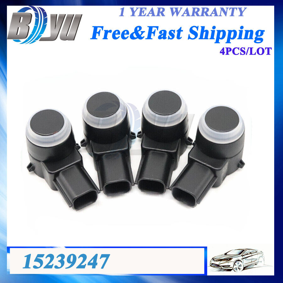 4x Backup Parking Bumper Park Assist Object Sensor for GMC Reverse 15239247