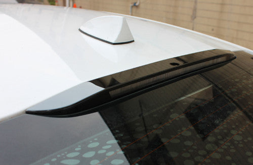 Black Titanium Tail High Brake Light Cover Trim for Chevrolet Malibu 2016-2021