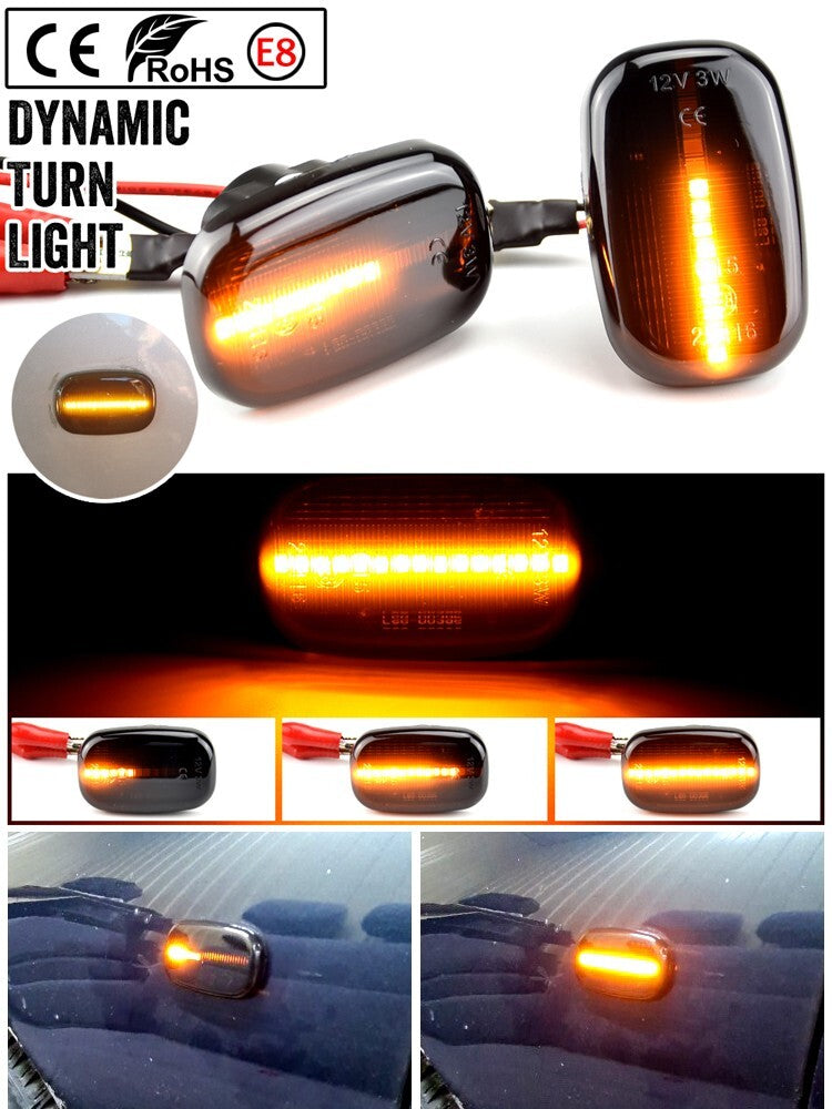 Dynamic Side Marker Turn Light for Toyota Celica for Camry T20 Harrier for Lexus RX XU1