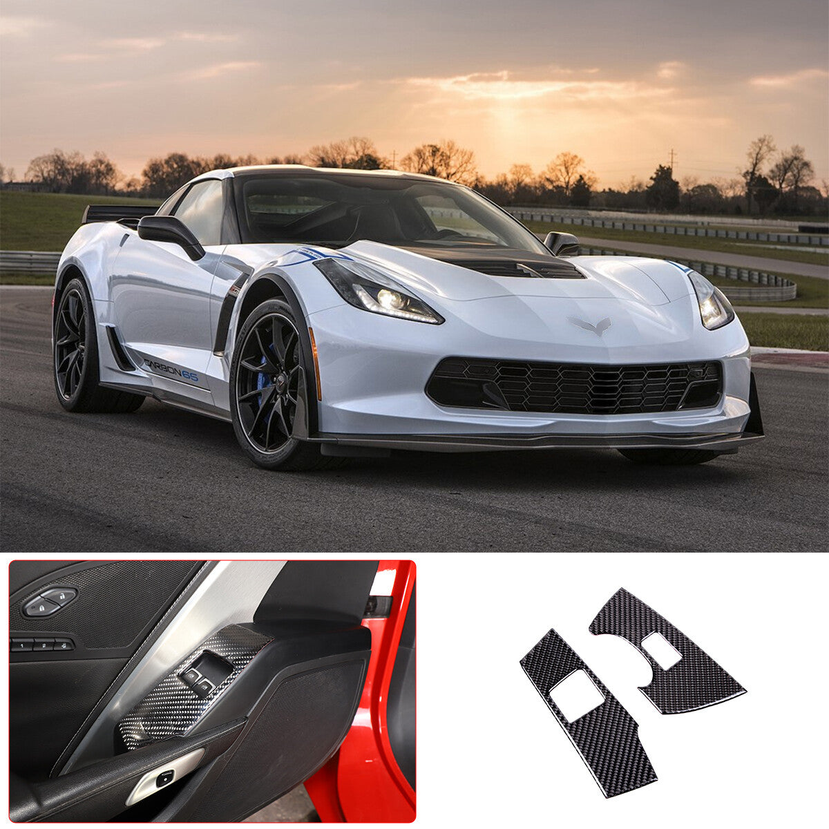 Matte black gear-patterned scratch-resistant panel cover for Sequoia 2022-2023.