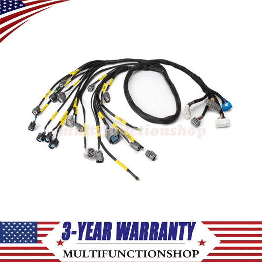 1set Wiring Harness for Honda for Civic Integra D16 B16 B18 OBD2 Budget D B-series