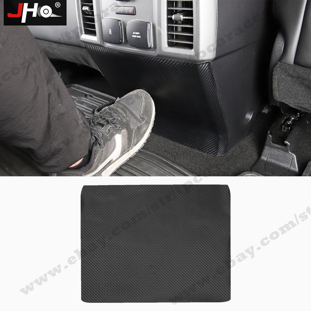 Car Lower Rear Armrest Panel Anti-kicking Sticker Pad Mat for Ford F150 2015-20