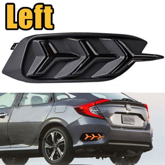 for Honda for Civic Sedan 16-21 Left Rear Bumper Reflector Turn Signal Brake Lights