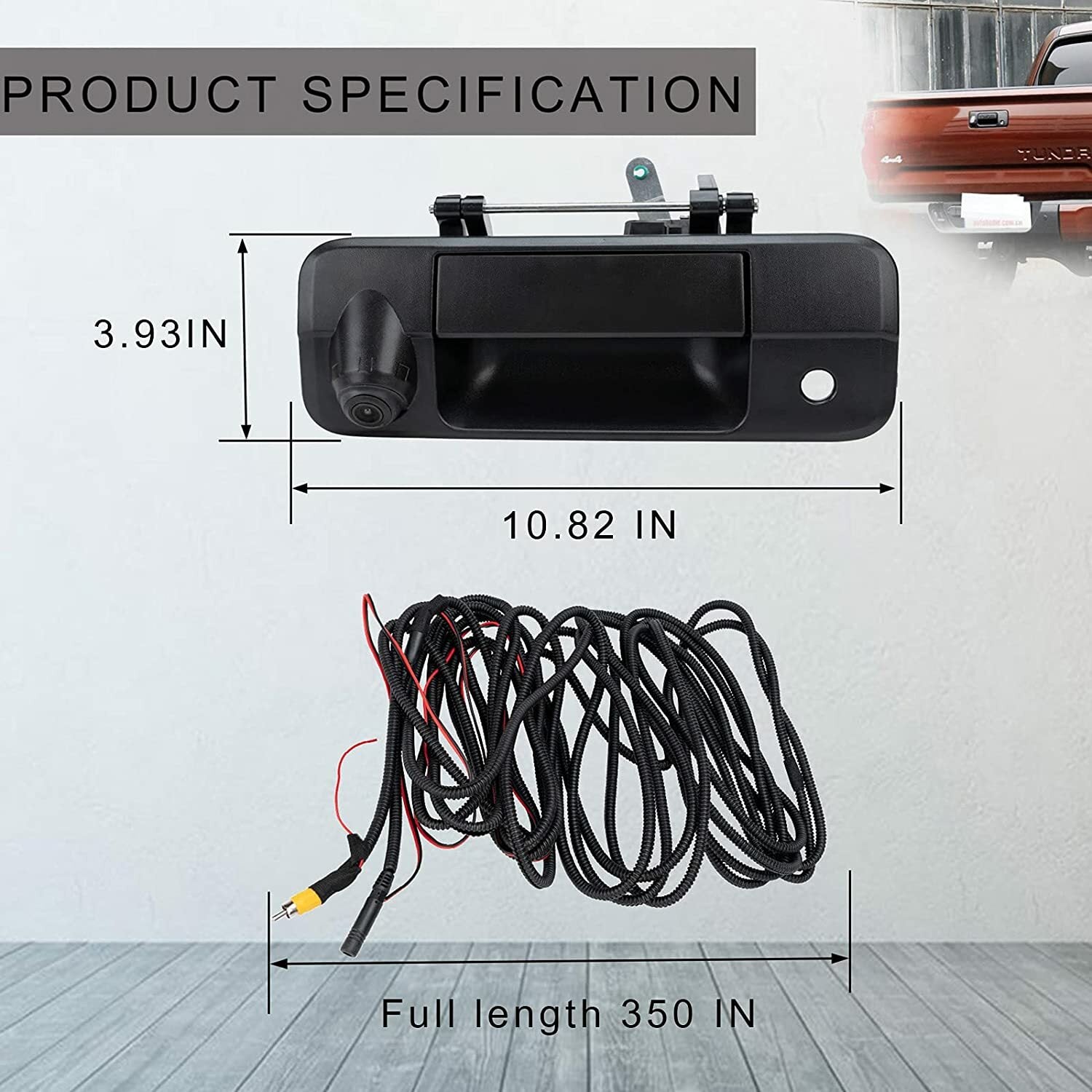 Tailgate Handle w/ Camera for 2007-2013 for Toyota Tundra 4.0L 4.6L 5.7L 69090-0C051