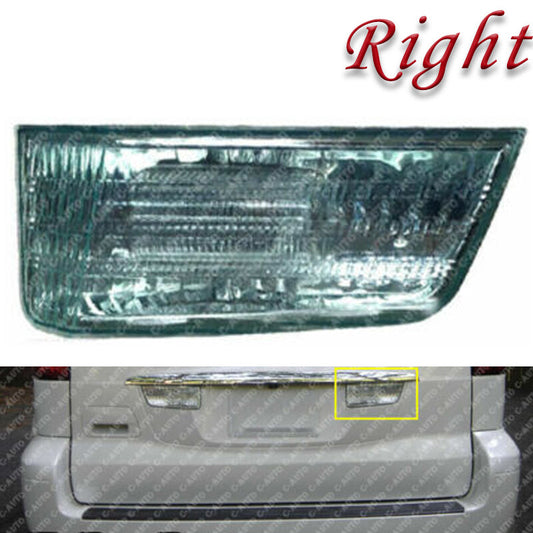 Right rear license plate light green lens without bulb applicable to for Lexus GX470 2005
