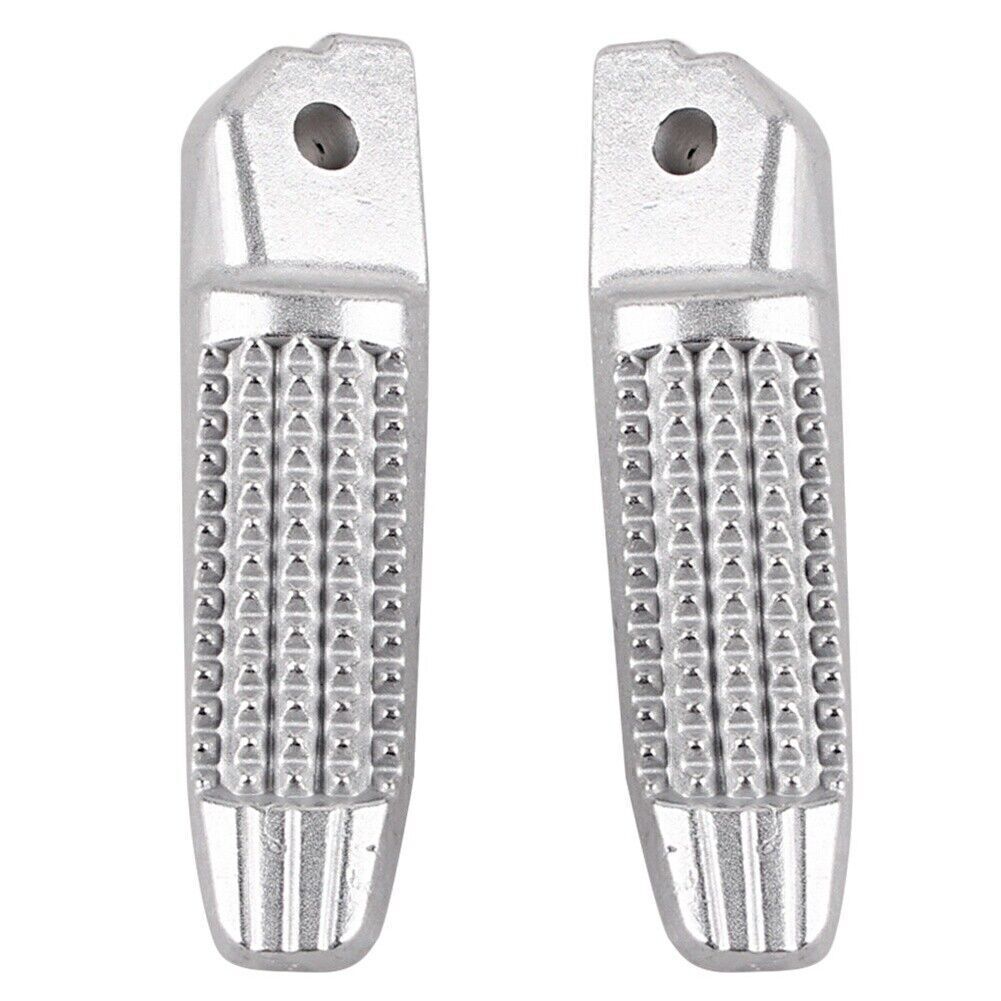 Fit for BMW K1200R 2004 - 2008 Rider Front Foot Pegs Footrests Footpegs Kit Silver