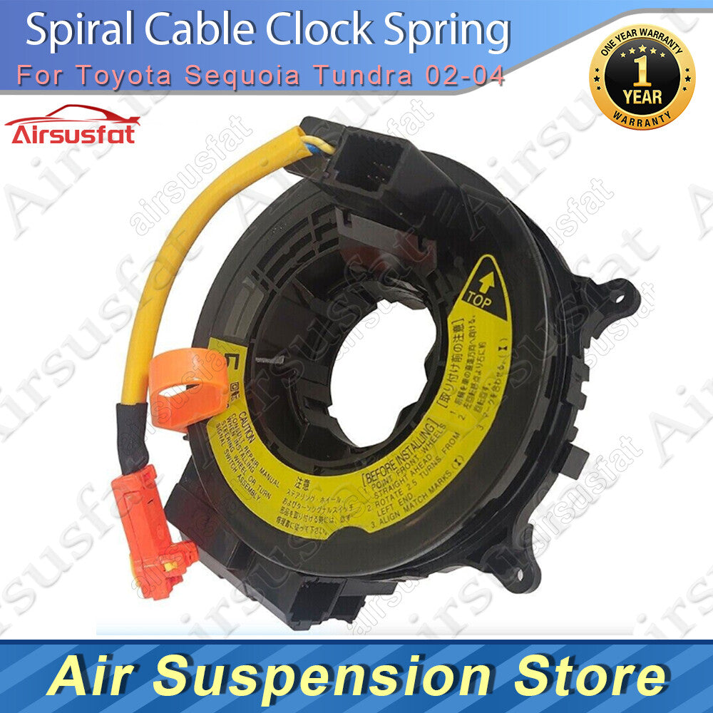 Clock Spring Spiral Cable Fit for Toyota Sequoia Tundra 2002-2004 8430660090
