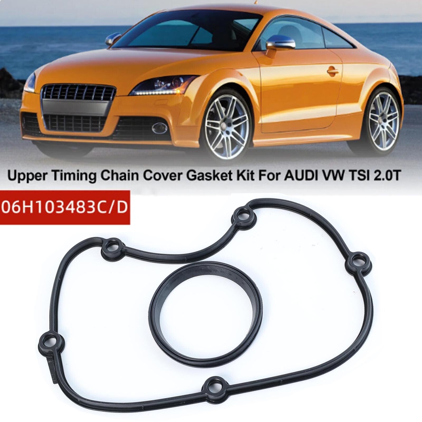 06H103483C Upper Timing Chain Cover Gasket for VW for Passat CC for Audi A3 for A4 1.8/2.0T