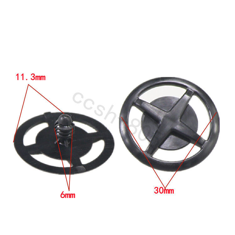 10 Pcs Car Hood Insulation Retainer Clips Replacement for Nissan