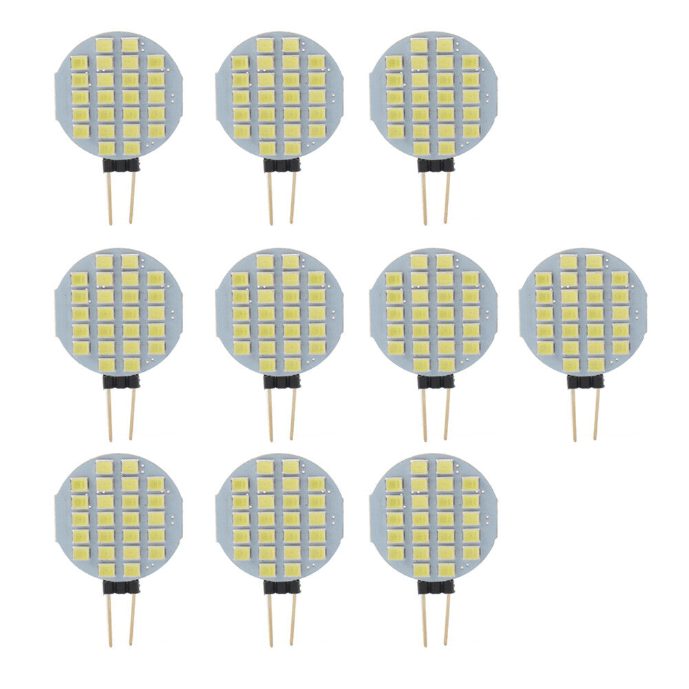 G4 Socket 24 LED 2835 SMD LED Bulb White Light For Car Truck Boat Landscaping