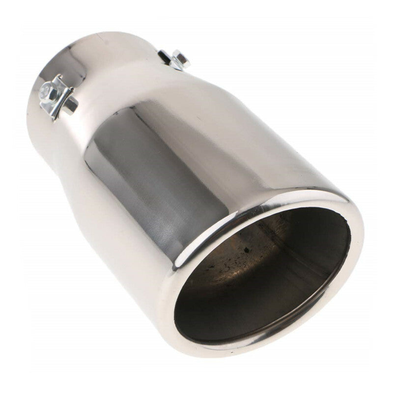 Car Exhaust Muffler Tip Stainless Steel Pipe Modified Rear Tail Throat Liner