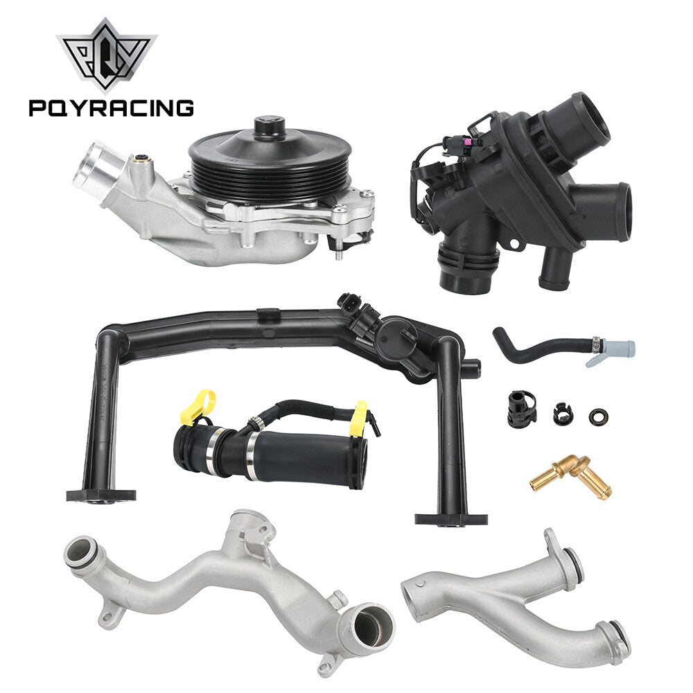 for Jaguar for Land Rover V8 5.0 Water Pump Coolant Pipe with Sensor Thermostat Kit