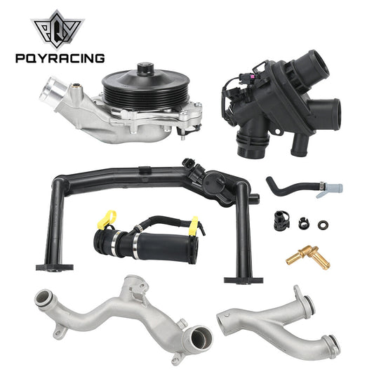 for Jaguar for Land Rover V8 5.0 Water Pump Coolant Pipe with Sensor Thermostat Kit