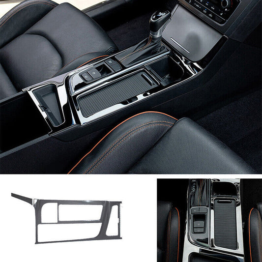 for Hyundai Sonata 2015-17 Black Center Console Gear Shift Box frame cover Trim