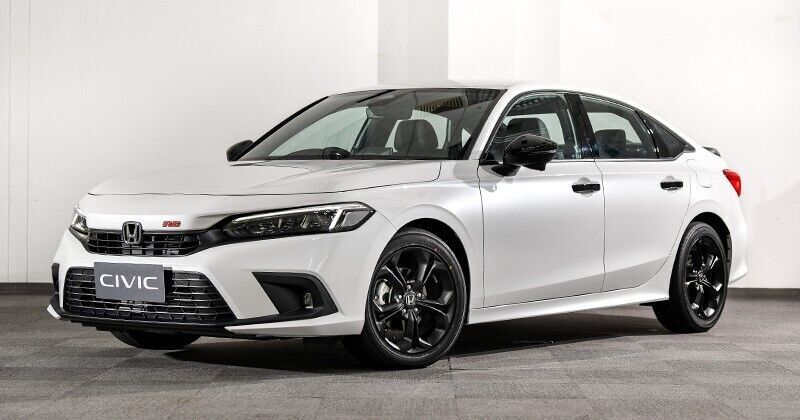 SET MATT BLACK H for CIVIC FE TURBO EMBLEM BADGE FOR REAR for HONDA for CIVIC FE 21-23