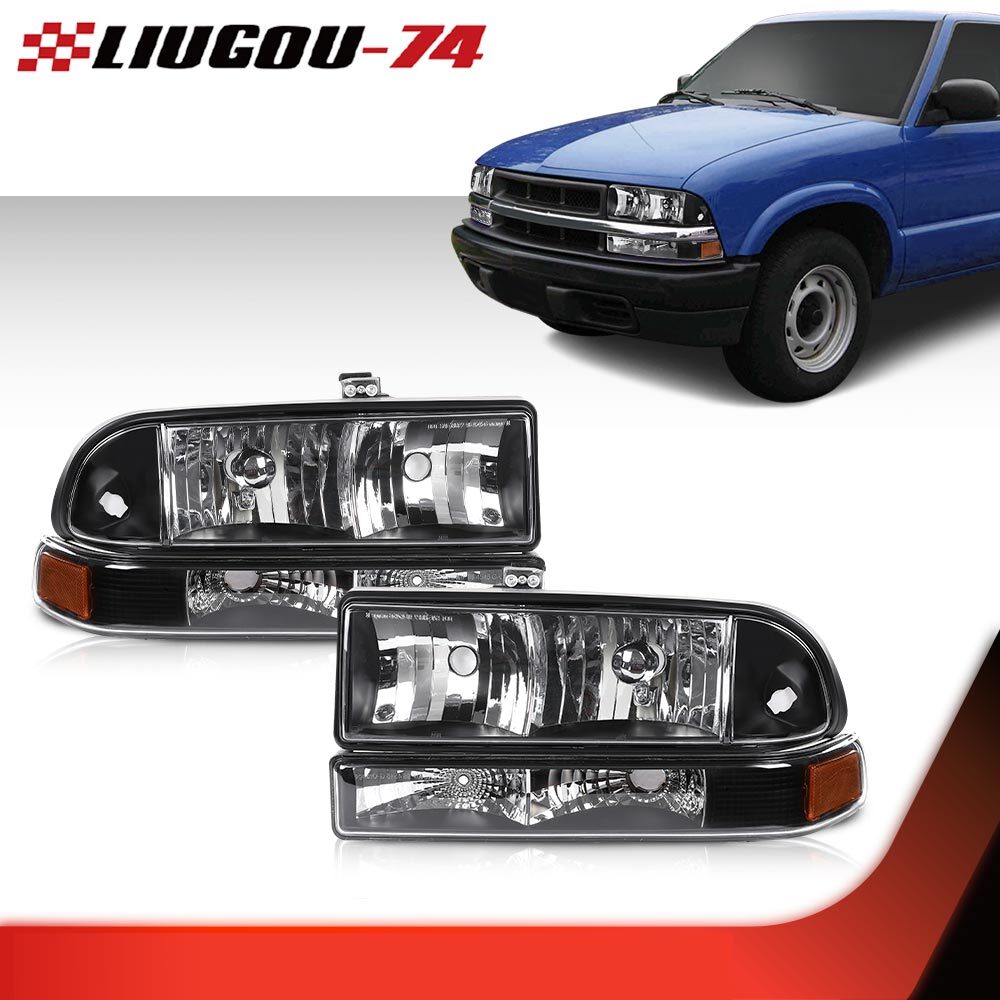 Suitable for 98-05 for Chevrolet Blazer and 98-04 for Chevrolet S10. Includes pickup headlights and bumper lights. new.