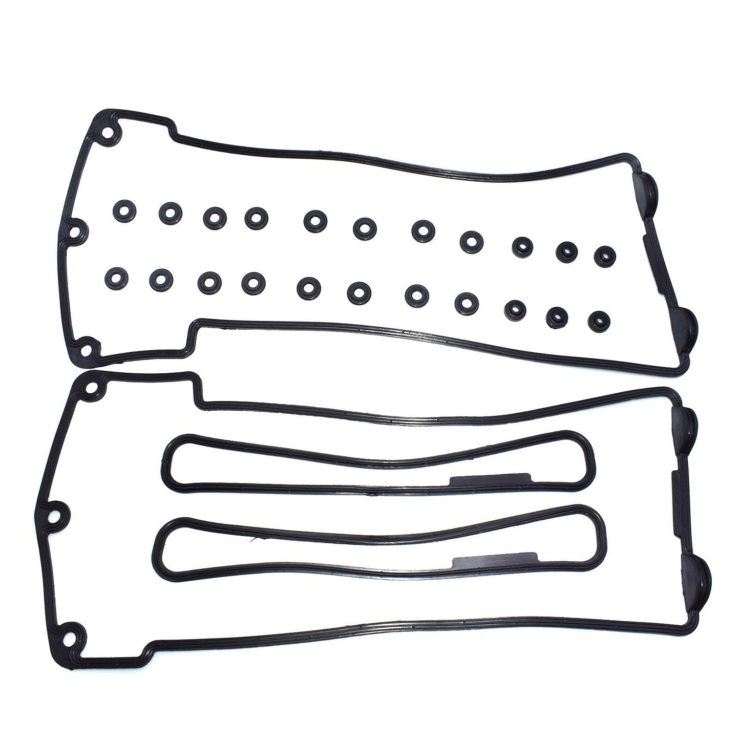 New valve cover gasket left and right kits suitable for BMW E38, E39, E53, 540i, 740i, 740iL, X5
