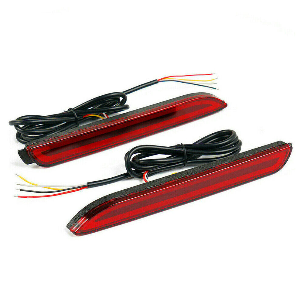 for Toyota RAV4 2x LED Rear Bumper Light Reflector Driving Fog Brake Stop Lamp