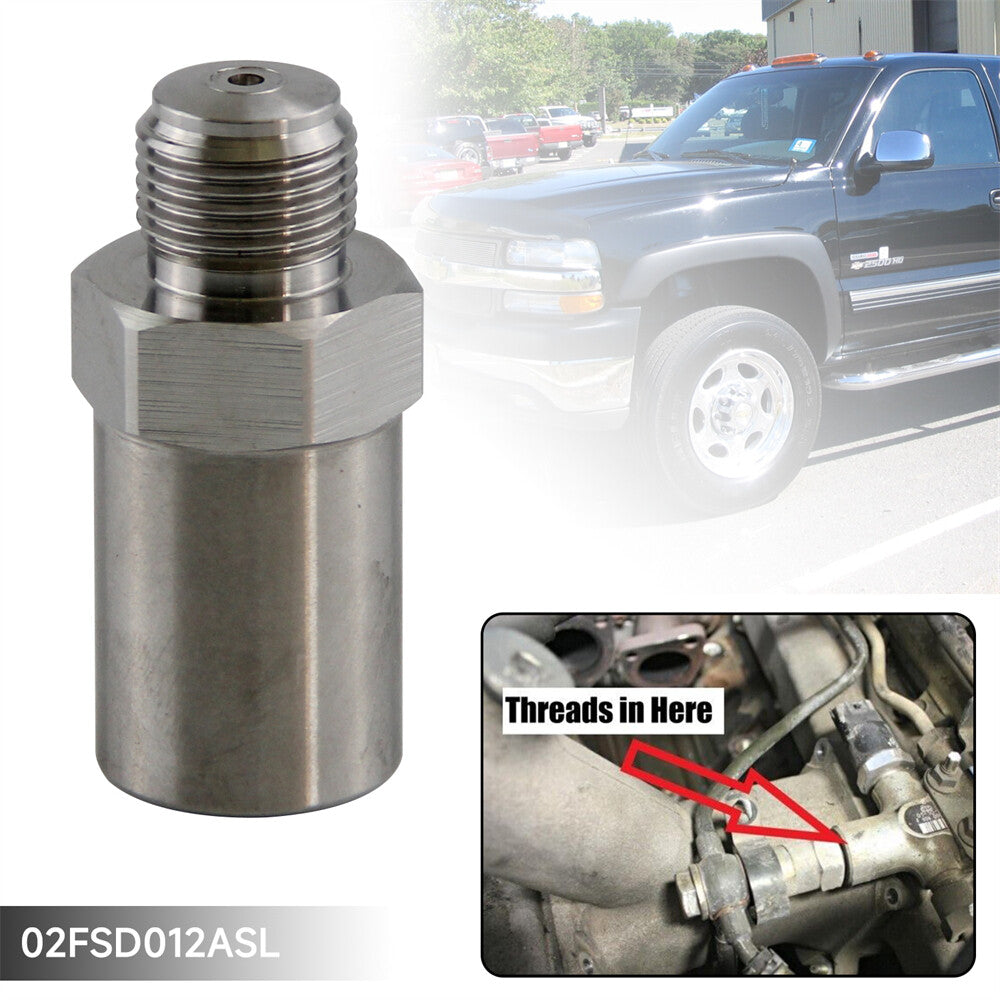 for Chevy for GMC 6.6L Duramax LB7 2001-2004 Fuel Rail Plug Pressure Relief Valve
