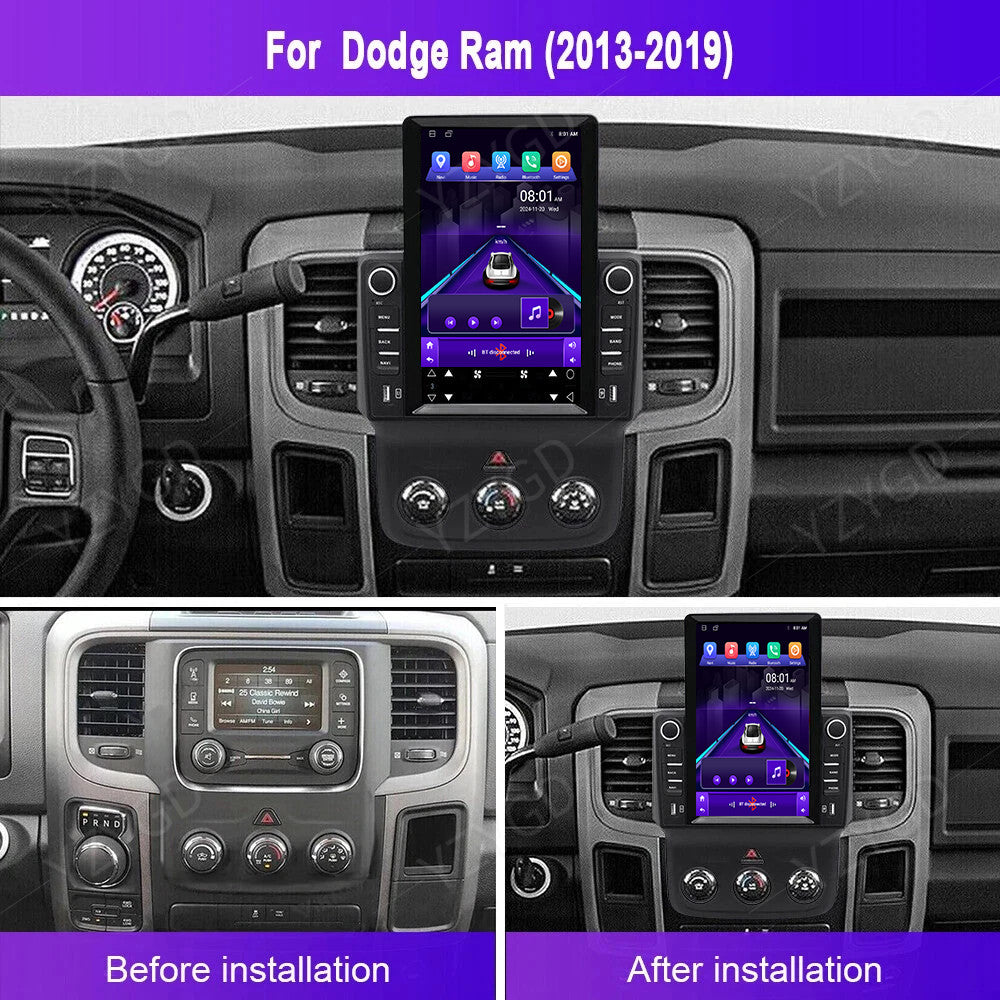 9.7 Android Carplay for Dodge for Ram 1500 2500 3500 2013-2018 GPS Car Radio Stereo