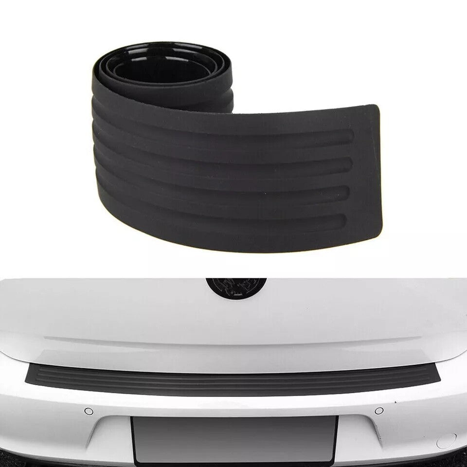 Car Rubber Plate Trim Strips Rear Cover Bumper Sill Body Guard Protector 104cm