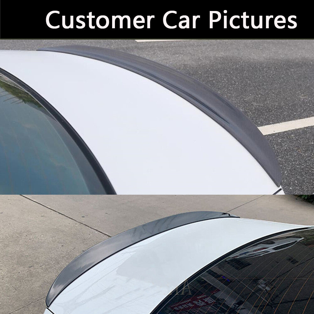 for BMW 3Series G20 G21 320i 330i 2019+ Carbon Fiber Rear Trunk Spoiler Wing