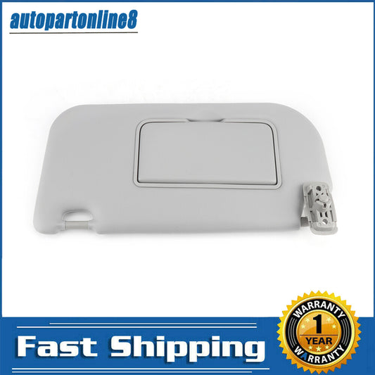 1 Brand New for Kia Sportage Sun Visor Gray Driver LH Side 85202-1F201-LX