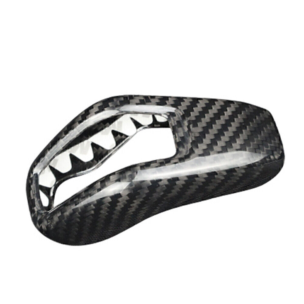 For 2018-2021 19 for Land Rover Range Sport Carbon Fiber Gear Shift Knob Cover Trim