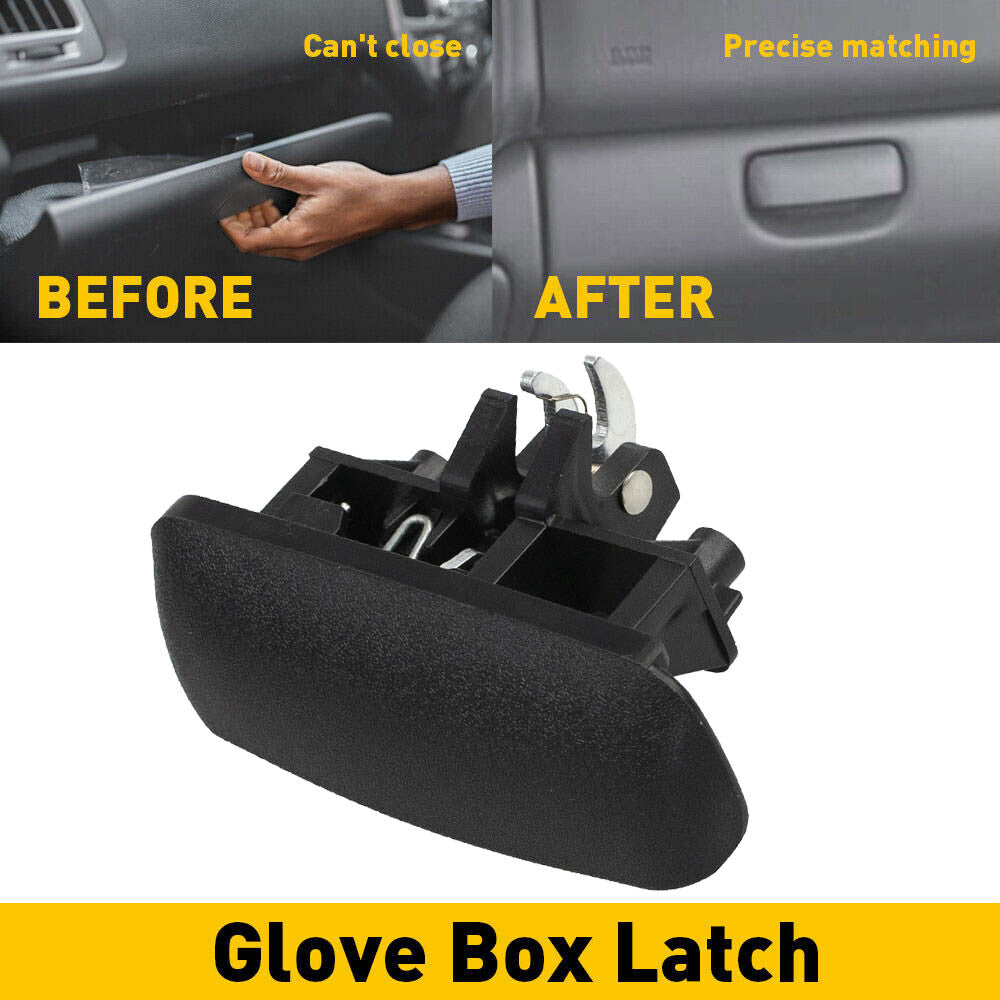 Glove box latch opening handle for Doge Dakota Durango for Ram 1500 1997 - 2000 Black
