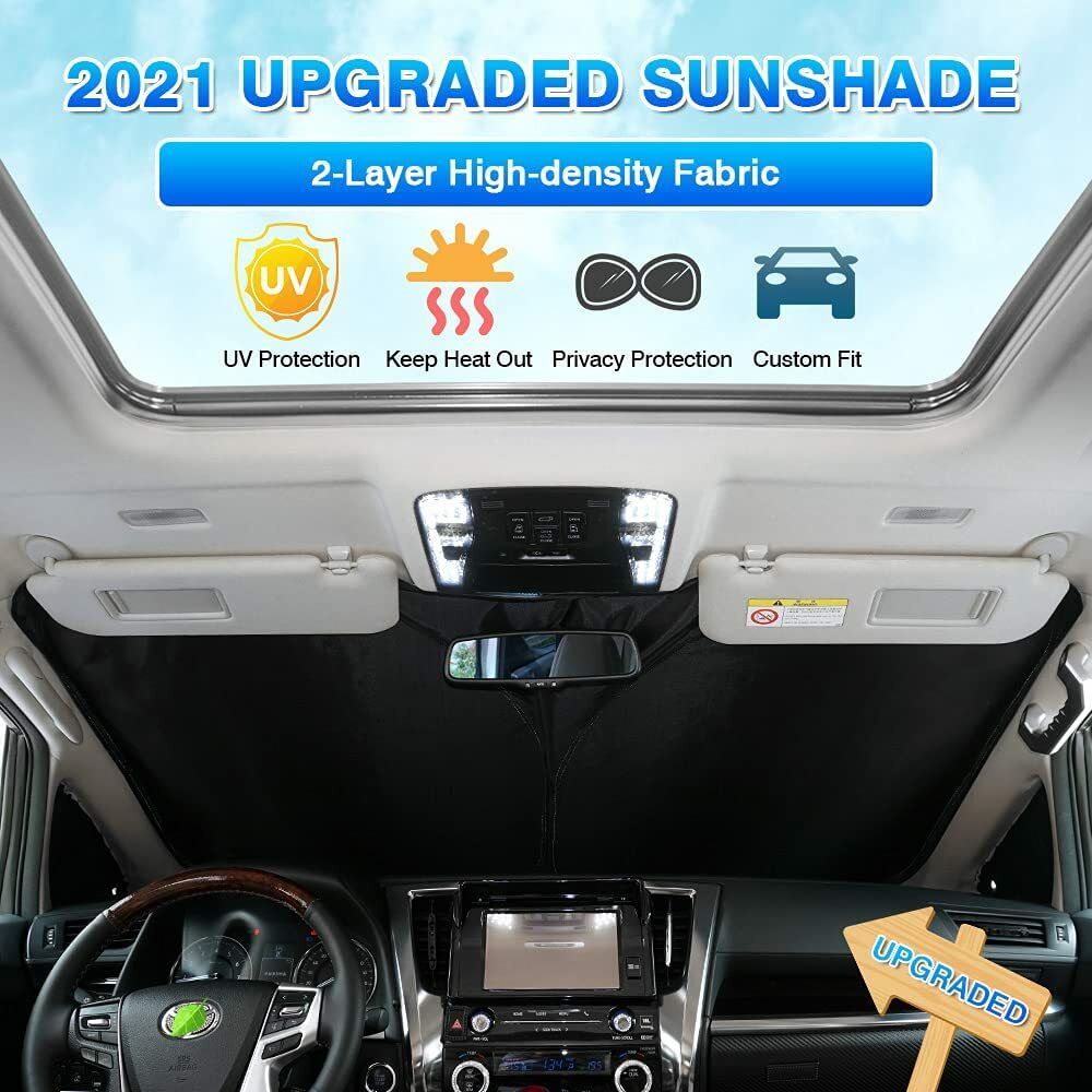 Custom Fit for Toyota RAV4 Accessory Auto Windshield Sun Shade UV Block Cover Visor