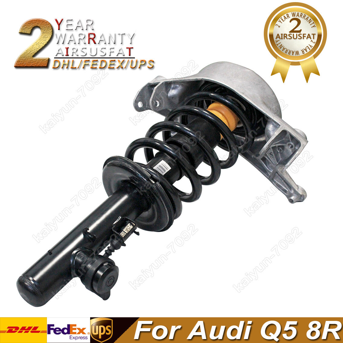 Front Right Coil Spring Shock Absorber Assembly w/ ADS for Audi Q5 8R 8R0413030
