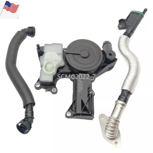 PCV Valve w/ Breather Hose Kit for Audi A4 A5 A6 Q5 allroad 1.8T2.0L 06H103495AK