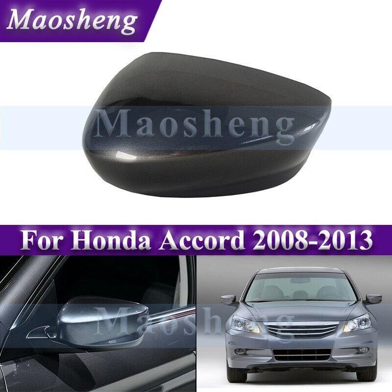 Dark silver left rearview mirror cover for Honda Accord 2008 - 2013