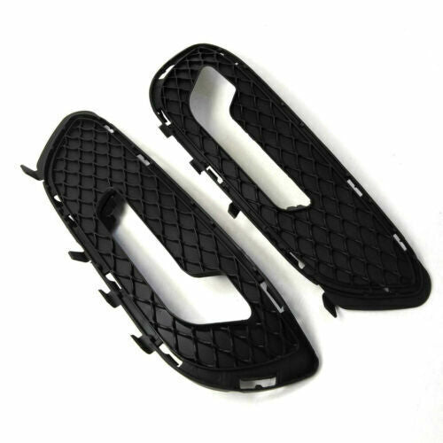 Pair Front Bumper Fog Lights Grille Trim for Mercedes Benz W212 A2128851323/1423
