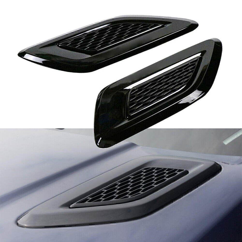 2X Front Side Air Hood Vent Trim Cover Fit for Range Rover Sport 2014-2017 2016