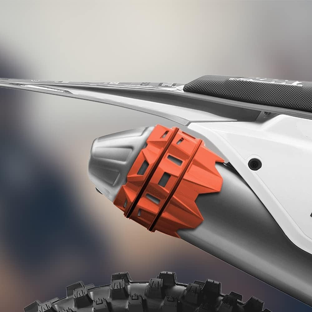 Exhaust Tail Pipe Protector for KTM All 50cc-530cc 2004-2018,Hon-, for Yama -, Kawa