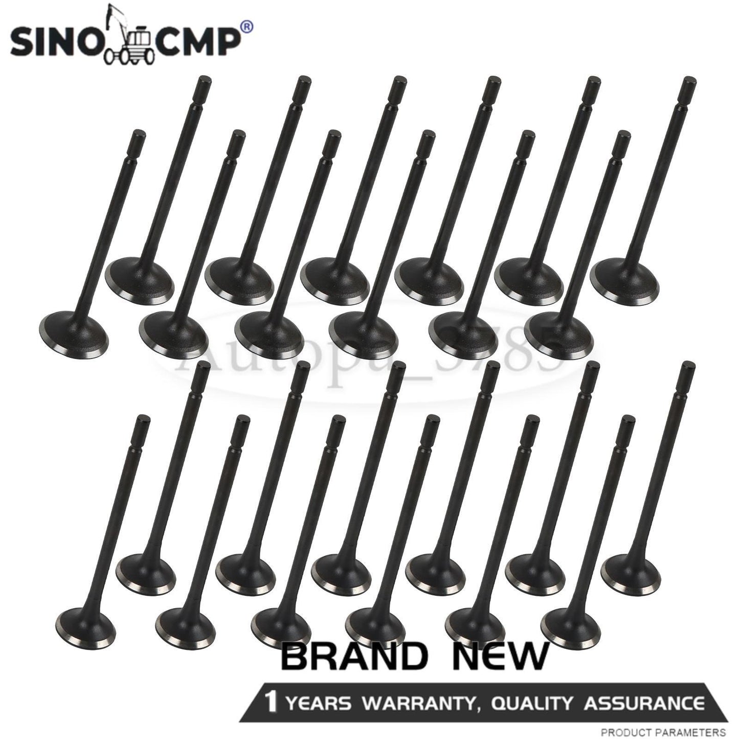 24x Intake  Exhaust Valve for Hyundai for Kia G6EA 2.7 22211-3E000 22212-3E000 NEW