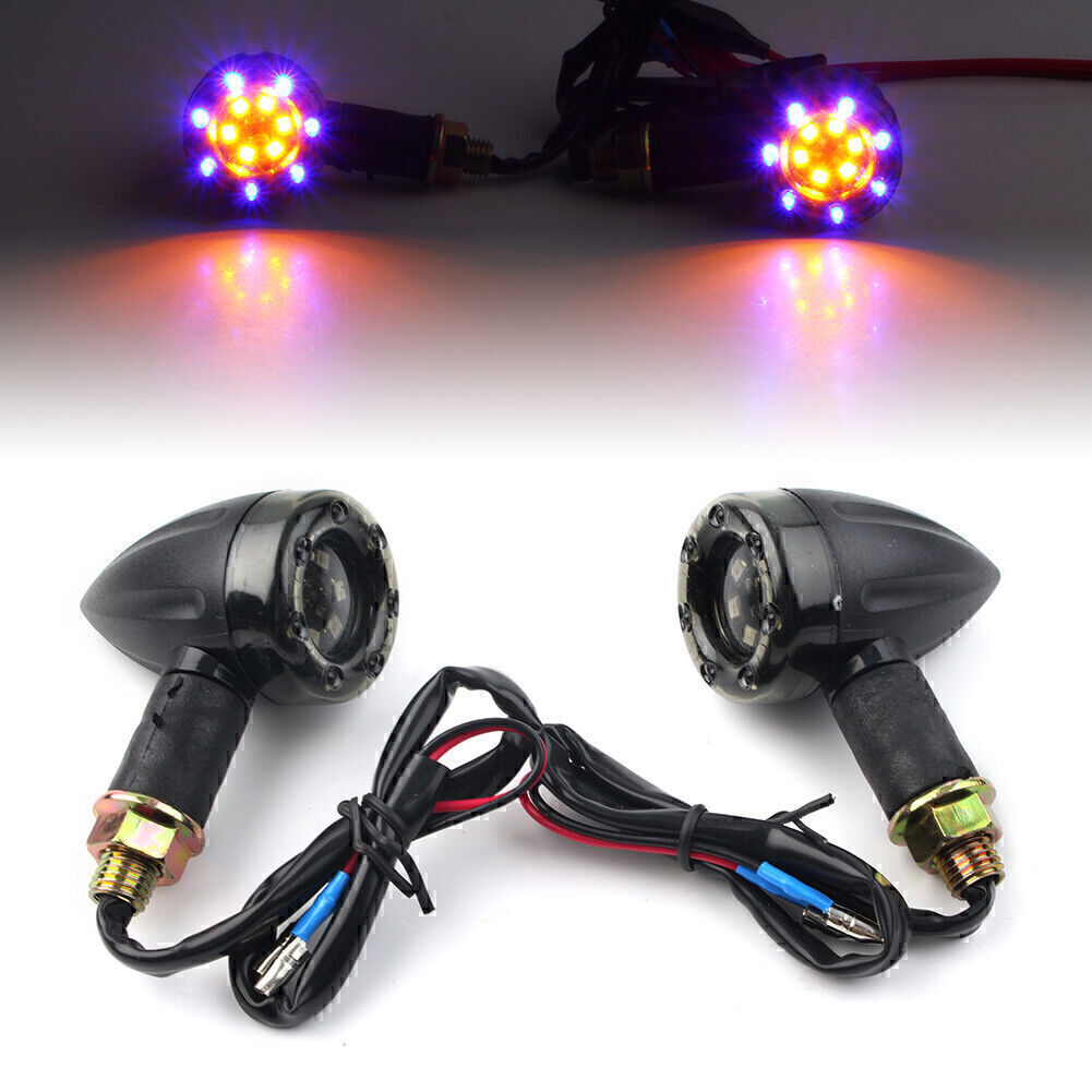Motorcycle LED Turn Signal Light Indicators Bulb for Harley Universial