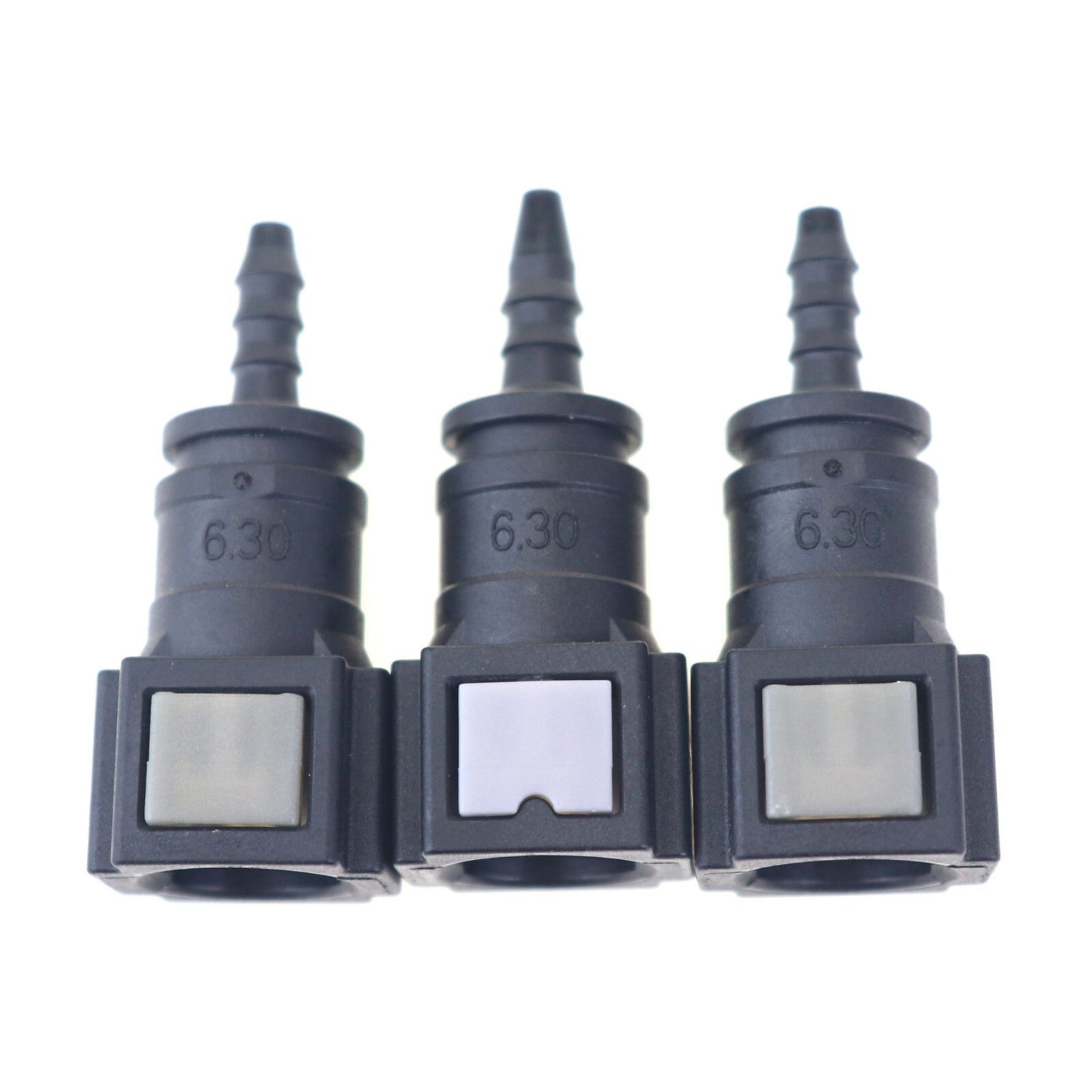 3-Piece Nylon Fuel Line Quick Connect Release Hose Disconnect Hose 6.30mm SAE 1/83mm