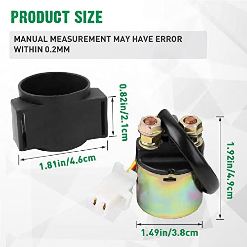 Starter Relay Solenoid for YAMAHA WARRIOR 350 YFM350 1987-2004 ATV YFM 350